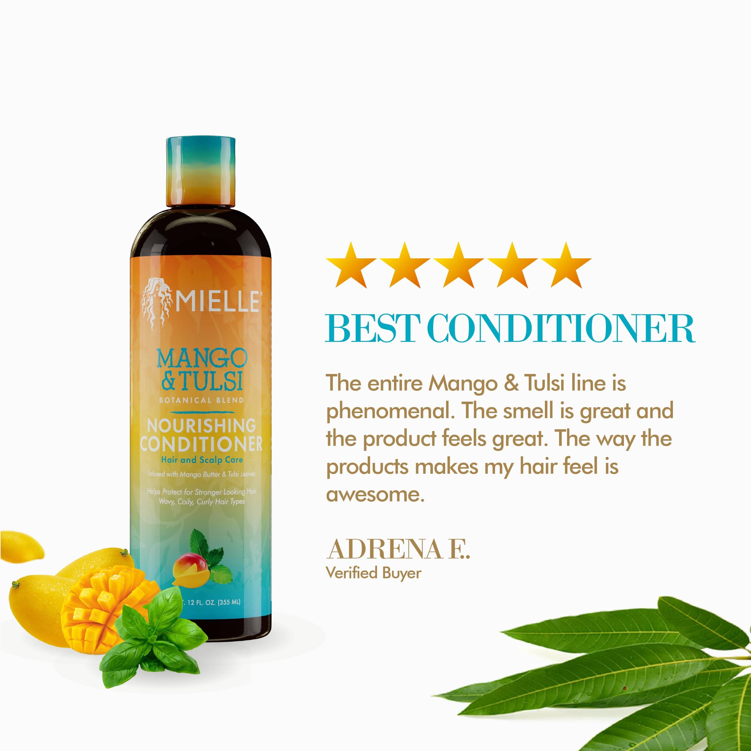 Mango & Tulsi Nourishing Conditioner - Image 3