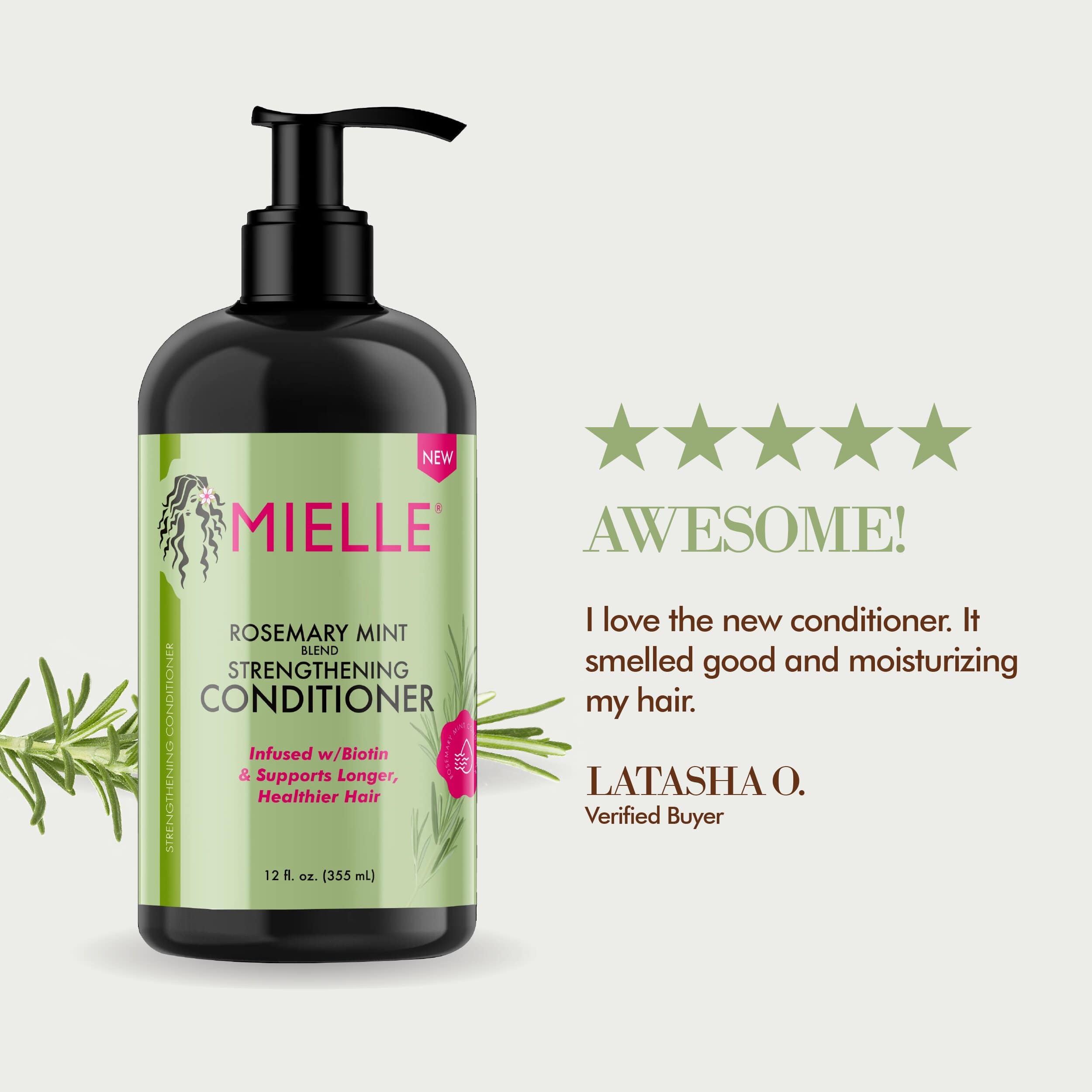 Rosemary Mint Strengthening Conditioner - Image 8