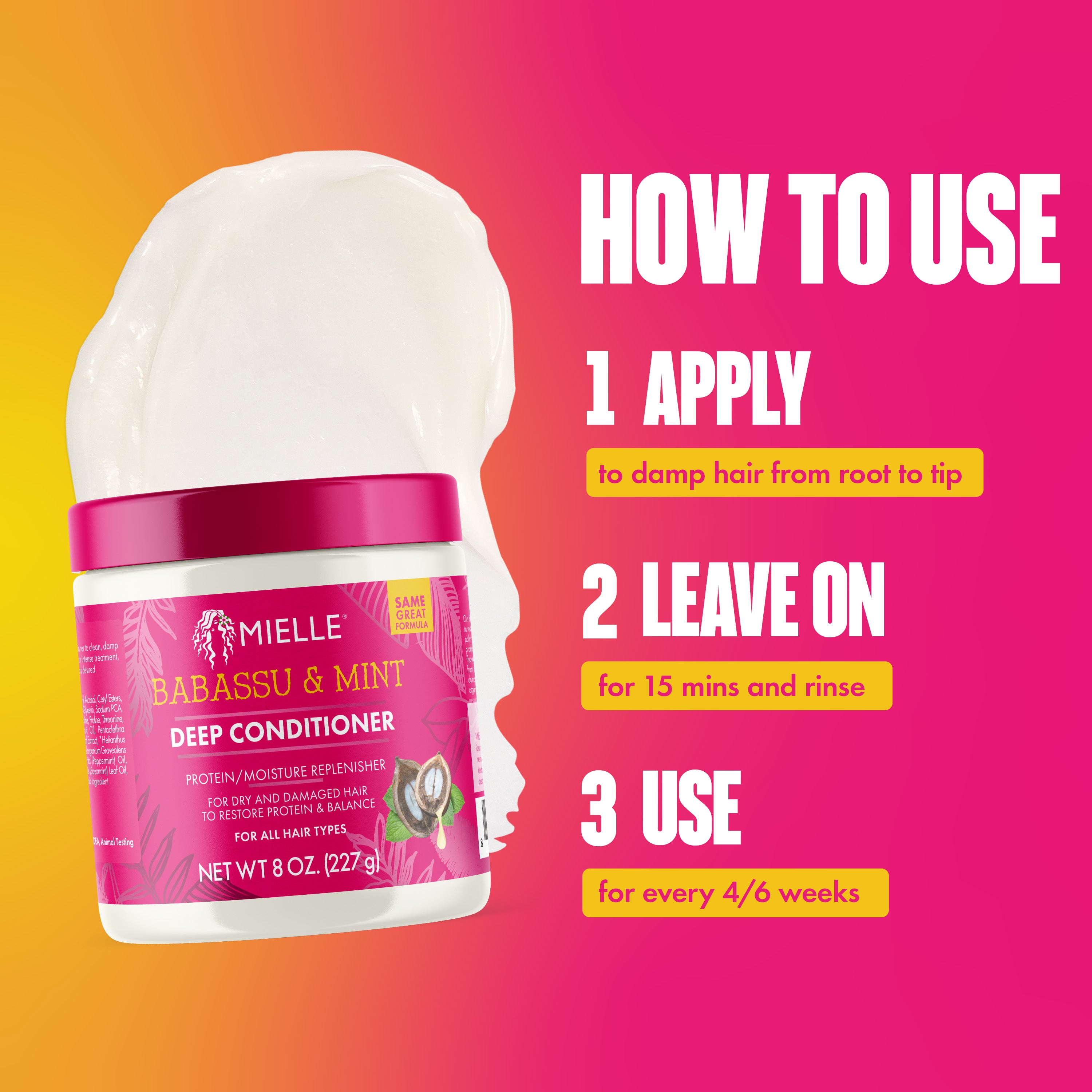 Babassu & Mint Deep Conditioner - Image 4