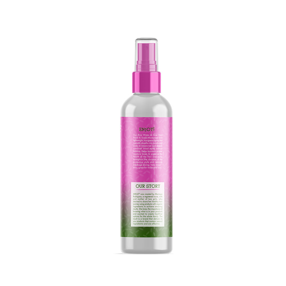 Rice Water & Aloe Vera Braid & Scalp Moisturizer - Image 3
