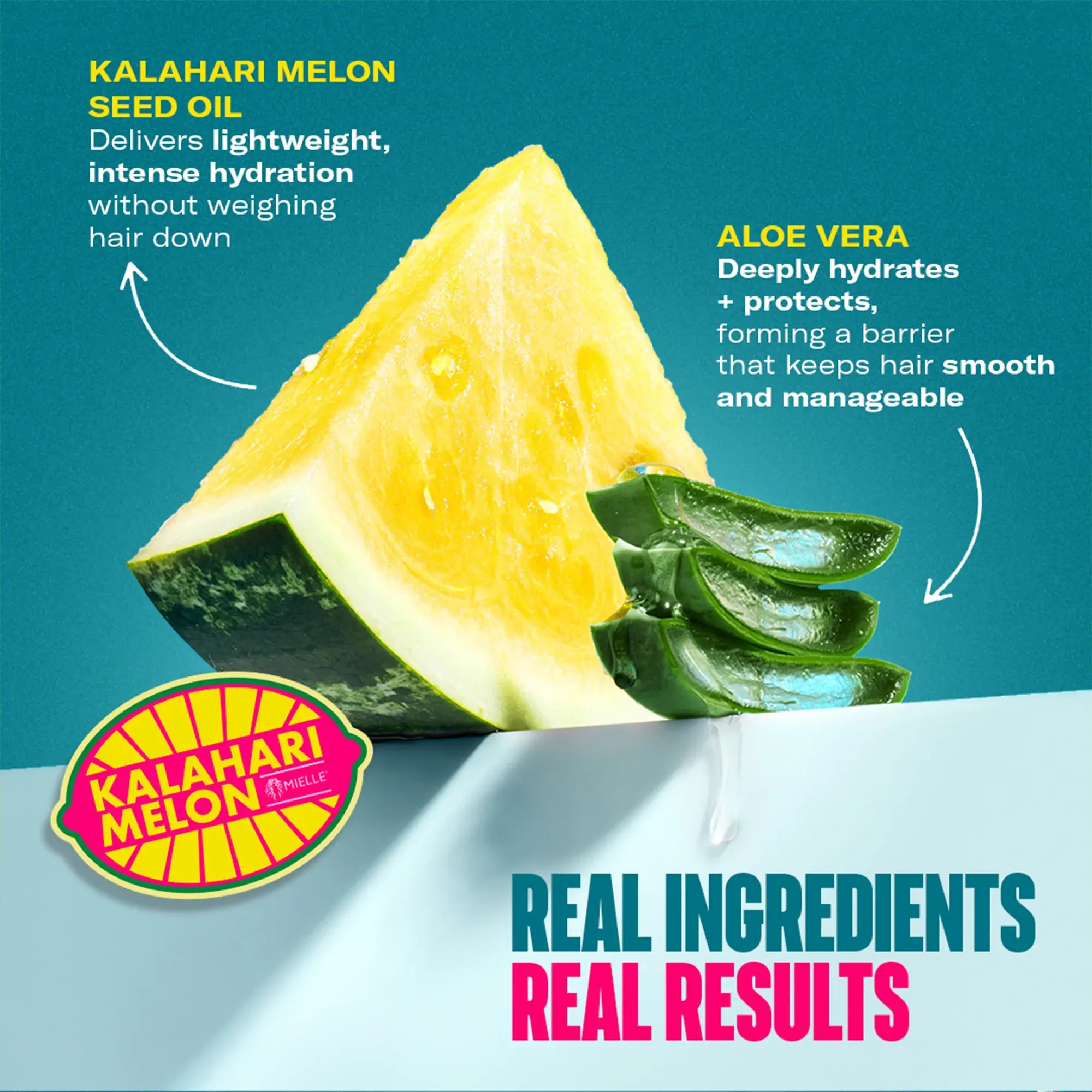 Kalahari Melon & Aloe Vera Deep Hydration Multi-Tasking Leave-In Conditioner - Image 4