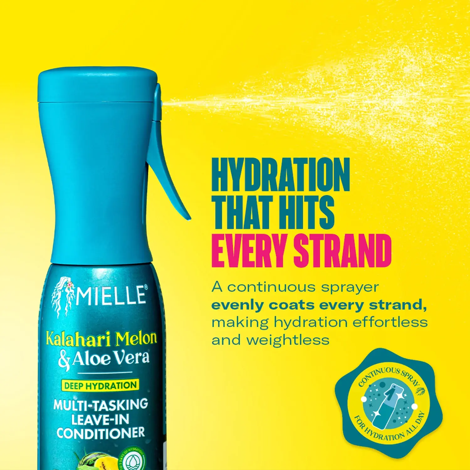 Kalahari Melon & Aloe Vera Deep Hydration Multi-Tasking Leave-In Conditioner - Image 6