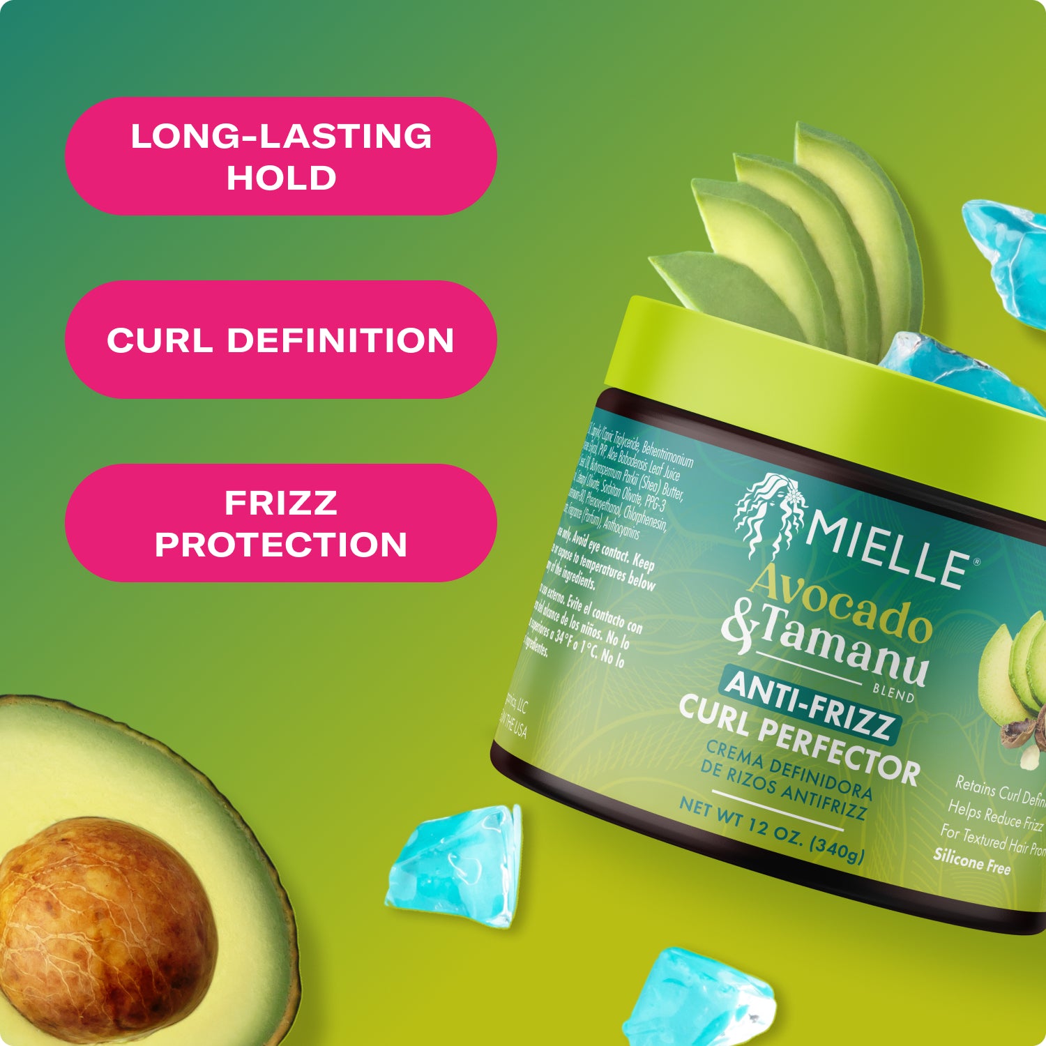 Avocado & Tamanu Anti-Frizz Curl Perfector - Image 3