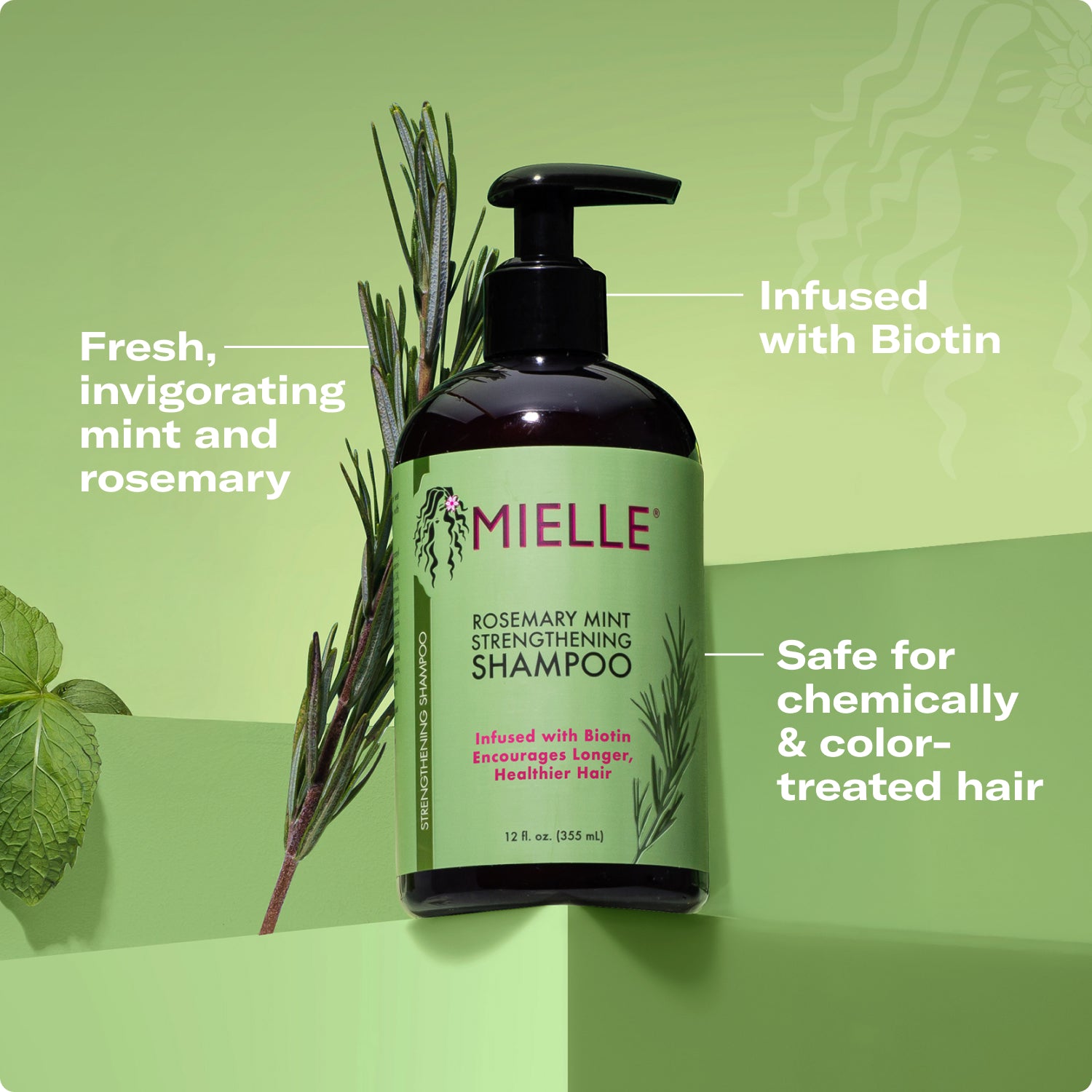 Rosemary Mint Strengthening Shampoo - Image 5