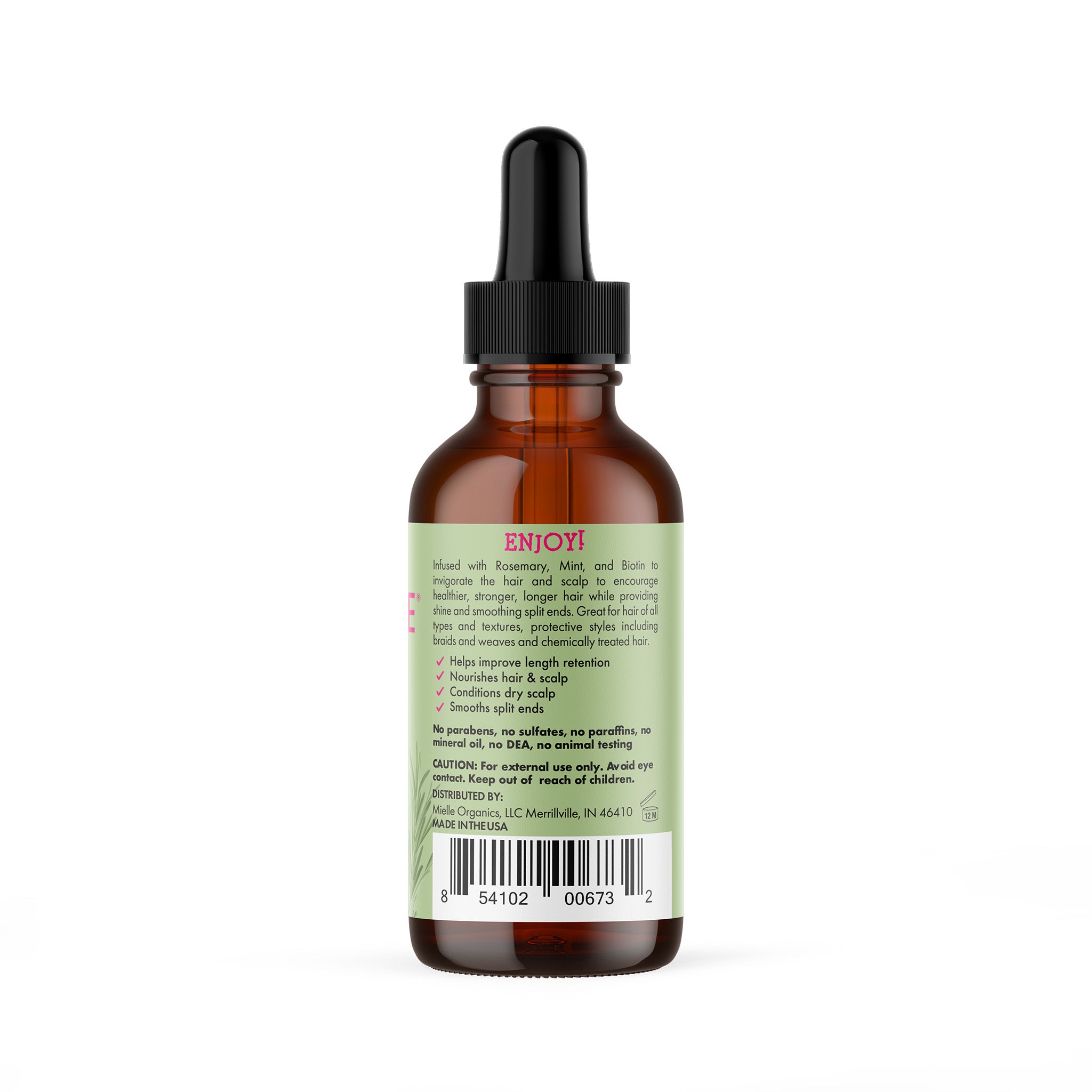 Rosemary Mint Scalp & Hair Strengthening Oil - Image 9