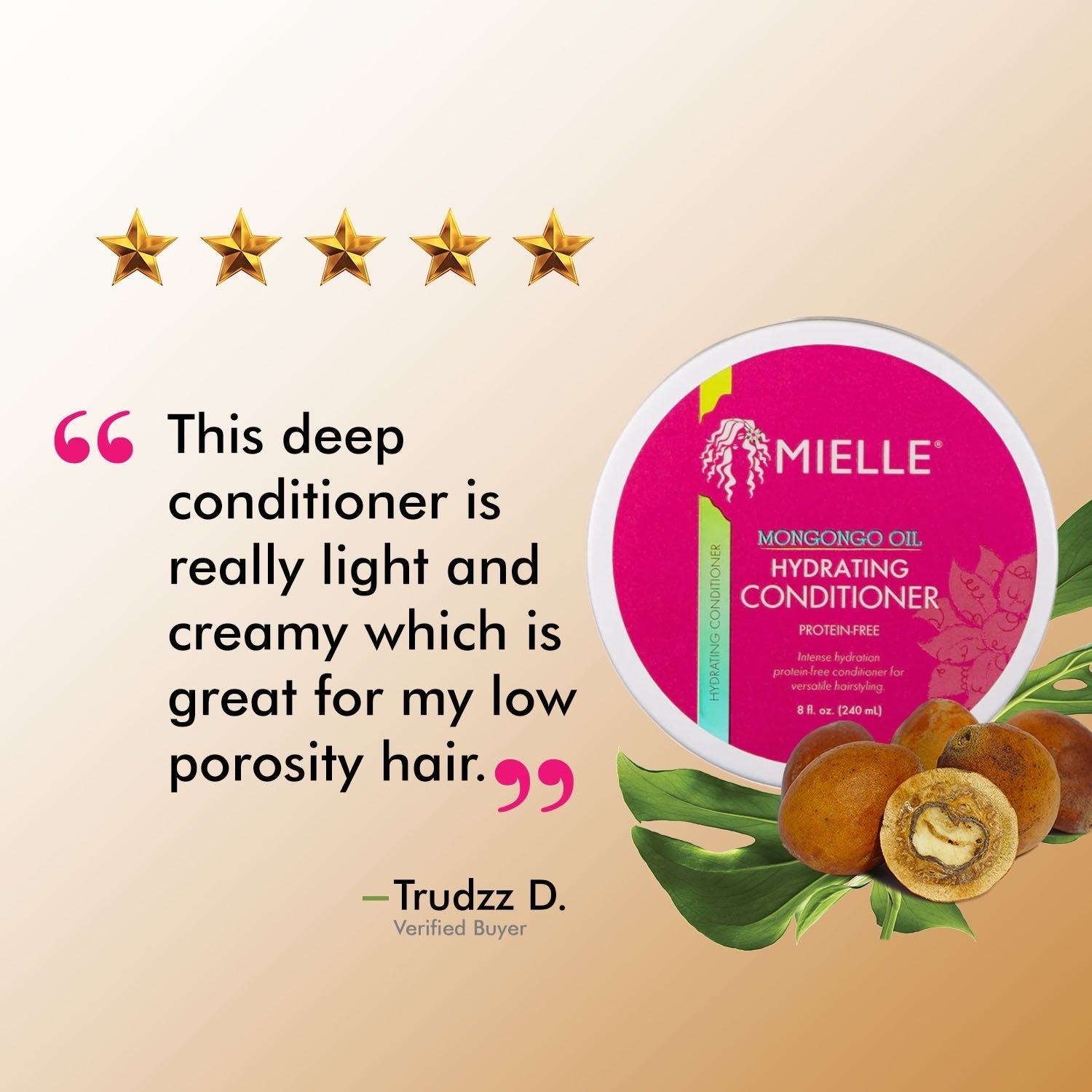 Mongongo Oil Protein-Free Hydrating Conditioner - Image 4