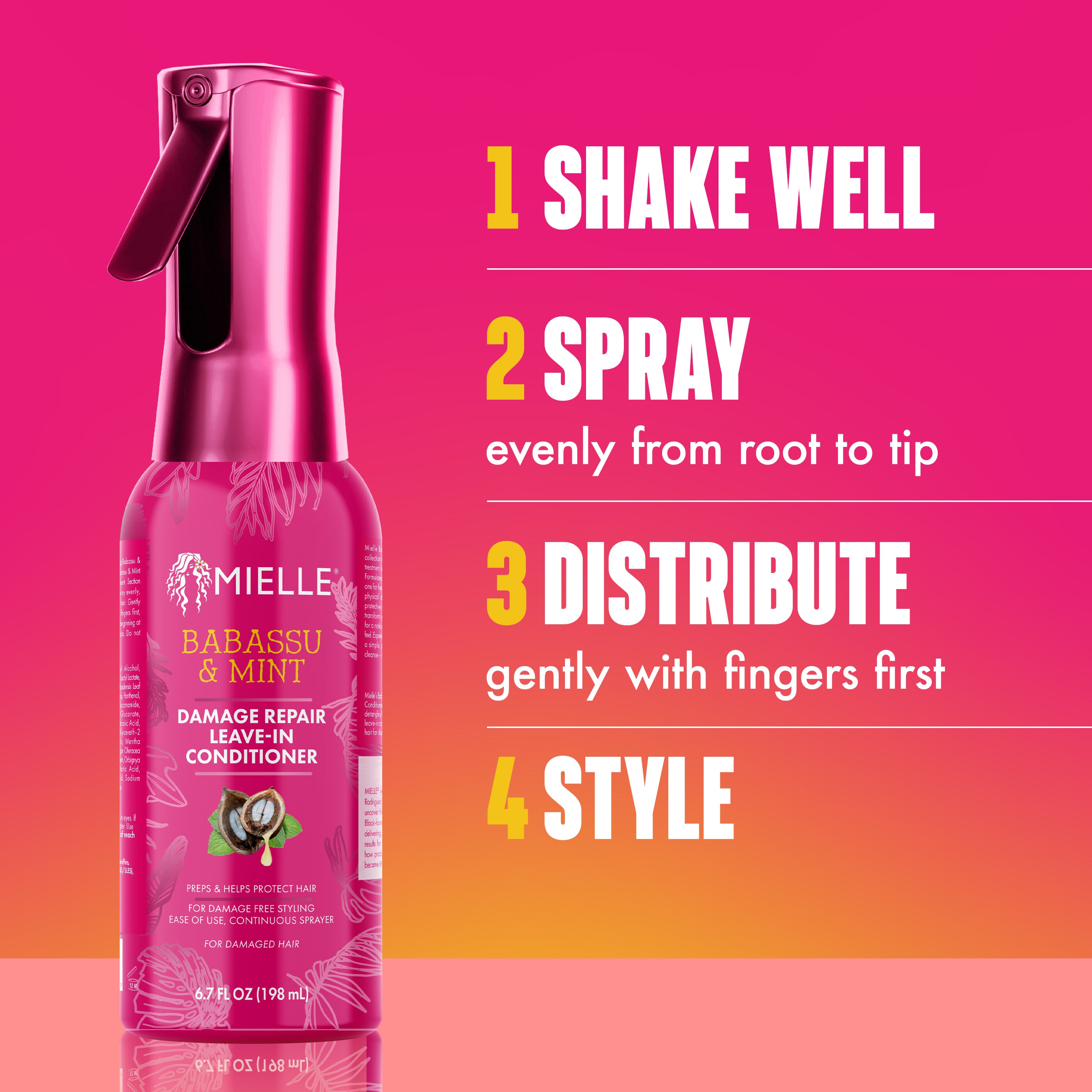 Babassu & Mint Damage Repair Leave-In Conditioner - Image 5