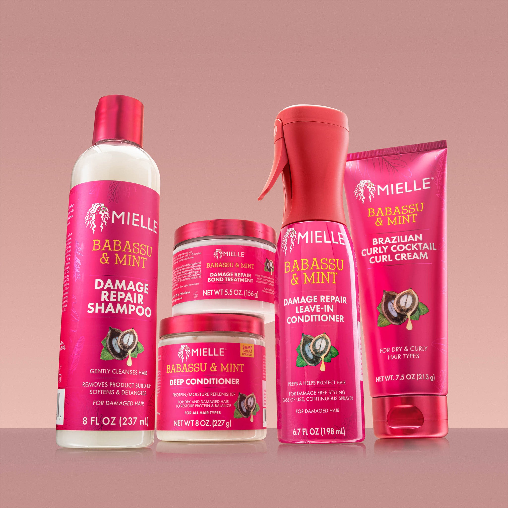 Babassu & Mint Damage Repair Shampoo - Image 5
